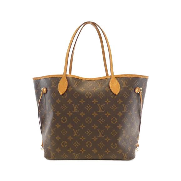 LOUIS VUITTON Brown Monogram Neverfull MM Pouch - Picture 1 of 9